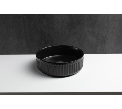 Раковина накладная Allen Brau Fantasy Line 36 4.11032.31 черный матовый