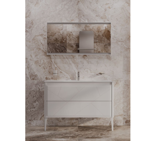 Тумба под раковину Allen Brau Paris 120 1.360003.PGM платина матовый