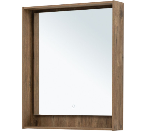 Зеркало Aquanet Милан 70 дуб рустикальный