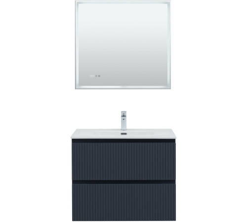 Тумба под раковину Aquanet Джейн (Flat) 80 маренго