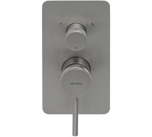 Смеситель для ванны Allen Brau Priority 5.31A11-BN (с внутренней частью, 3 выхода) никель