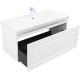 Тумба под раковину Aquanet Агата 110 белый сатин