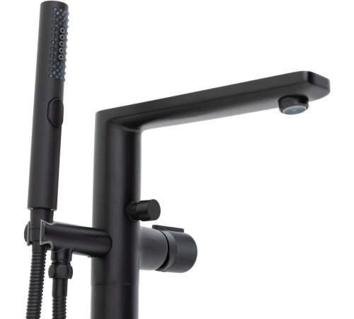 Смеситель для ванны Allen Brau Liberty 5.33012-31 (с внутренней частью) черный матовый