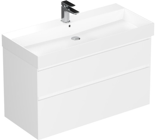 Тумба под раковину Allen Brau Infinity 100 1.210027.WM белый матовый