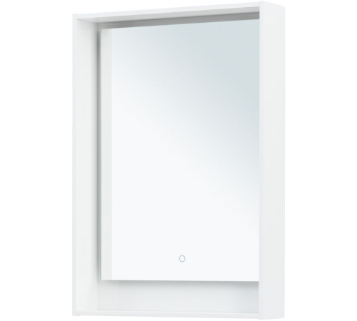 Зеркало Aquanet Милан 60 белый глянец