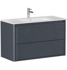 Тумба под раковину Allen Brau Paris 100 1.360002.AM антрацит матовый
