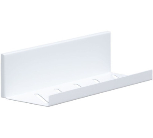 Полка Aquanet Магнум 30x8 белая матовая, открытая