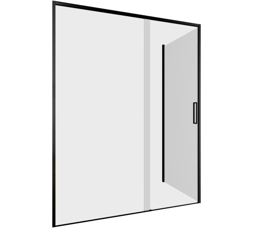 Душевой уголок Aquanet Pleasure Evo 150x80 AE65-150x80-BT профиль черный, прозрачное стекло