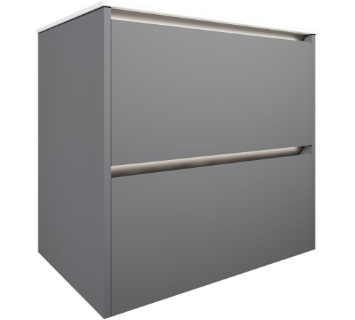 Тумба под раковину Allen Brau Activity 70 1.34011.PGM платина матовый/олива браш