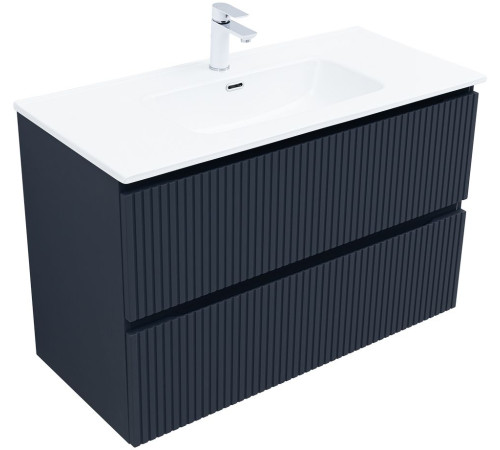 Тумба под раковину Aquanet Джейн (Flat) 100 маренго