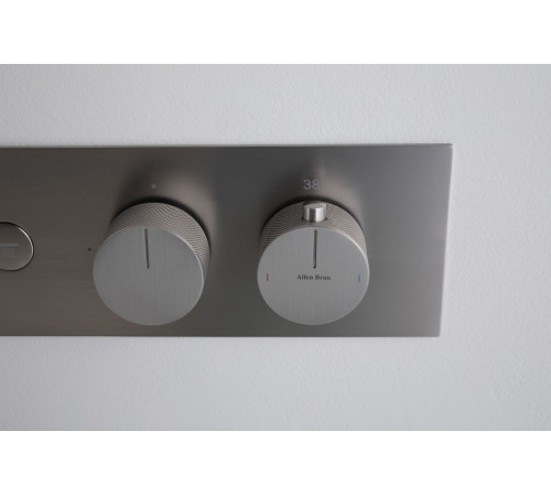 Смеситель для душа Allen Brau Liberty 5.33003-BN (с внутренней частью, 3 выхода) никель браш