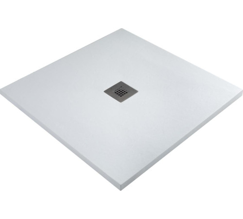 Душевой поддон Allen Brau Priority 90x80 8.31001-21 белый камень