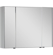 Зеркальный шкаф Aquanet Латина 100 белый