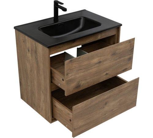 Тумба под раковину Aquanet Милан 70 дуб рустикальный