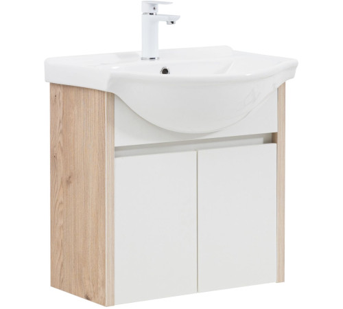 Тумба под раковину Aquanet Сидней 60 дуб кантри/белый