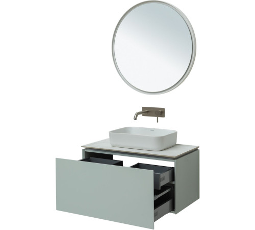 Тумба под раковину Allen Brau Infinity 85 1.21002.PWM папирус матовый