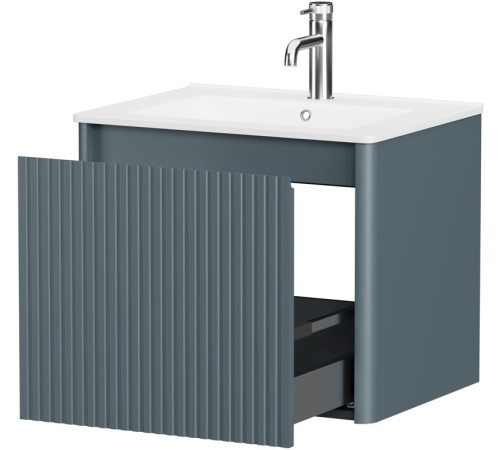 Тумба под раковину Allen Brau Gravity 60 1.370016.BGM синий матовый