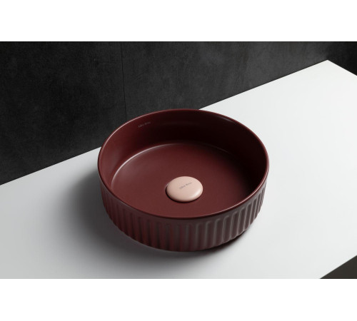 Раковина накладная Allen Brau Fantasy Line 36 4.11032.BD бордо