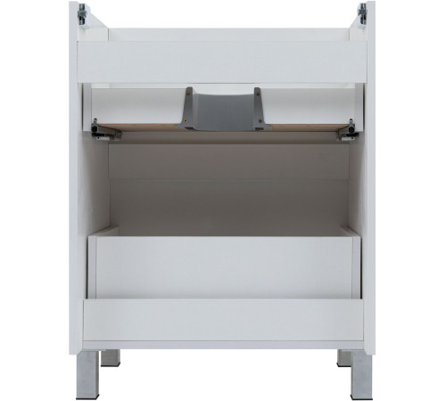 Тумба под раковину Aquanet Вега 60 напольная, белый глянец