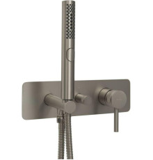 Смеситель для душа Allen Brau Priority 5.31009-BN (с внутренней частью, 2 хода) никель браш