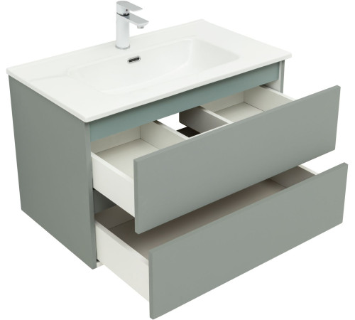 Тумба под раковину Aquanet Вега 2.0 80 мисти грин