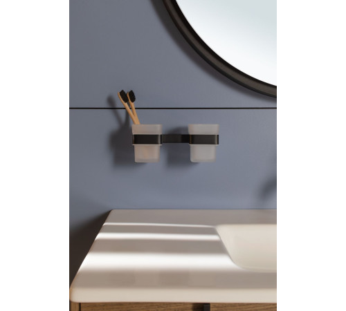 Стакан Allen Brau Infinity 6.21003-31 белый/черный матовый