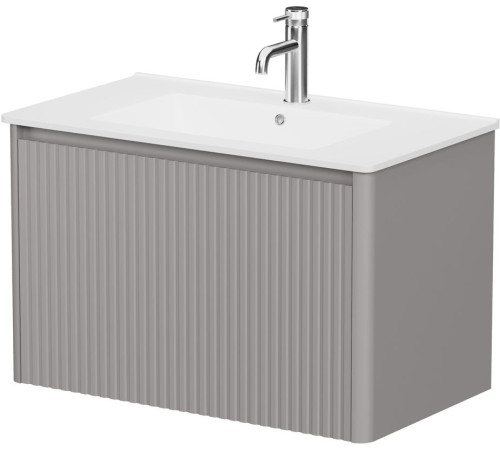 Тумба под раковину Allen Brau Gravity 80 1.370017.PGM платина матовый