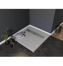 Душевой поддон Aquanet Delight 90х90 серый