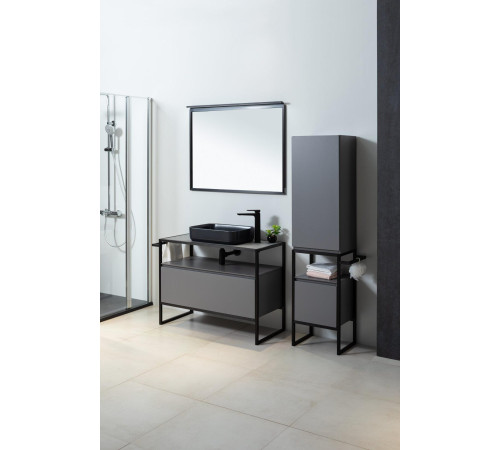 Зеркало Allen Brau Priority 100 1.31017.BB черный браш