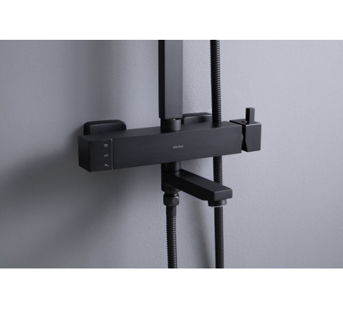 Душевая стойка Allen Brau Infinity 5.21029-31 черный матовый