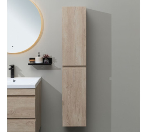 Шкаф-пенал Aquanet Нота New 30 дуб светлый