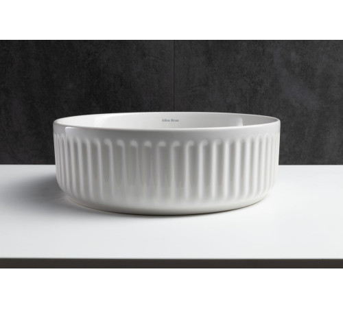 Раковина накладная Allen Brau Fantasy Line 36 4.11032.20 белый