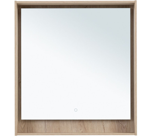 Зеркало Aquanet Милан 80 дуб светлый