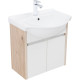 Тумба под раковину Aquanet Сидней 60 дуб кантри/белый