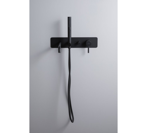 Смеситель для ванны Allen Brau Priority 5.31A05-31 (с внутренней частью) черный матовый