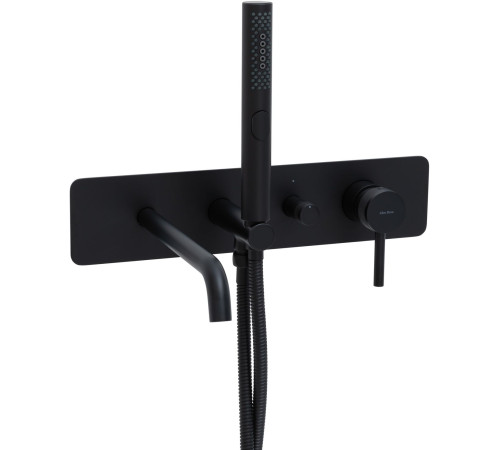 Смеситель для ванны Allen Brau Priority 5.31A05-31 (с внутренней частью) черный матовый