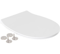 Крышка-сиденье для унитаза Allen Brau Fantasy Smartfix, Soft-Close 4.11005.20 белый глянец