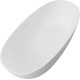 Ванна из искусственного камня Allen Brau Solid Stone Krion Oval 170x80 2.35003.21