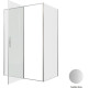 Душевой уголок Allen Brau Priority 140x90 3.31035.BA + 3.31044.BA серебро браш