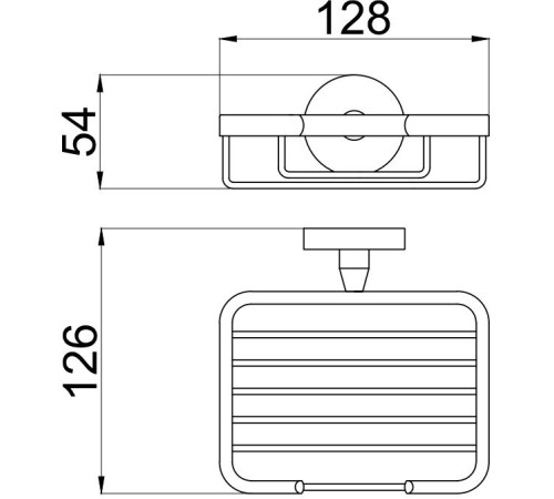 Мыльница Allen Brau Priority 6.31004-GB золото