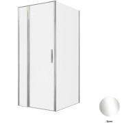Душевой уголок Allen Brau Priority 90x100 3.31025.00 + 3.31046.00 хром