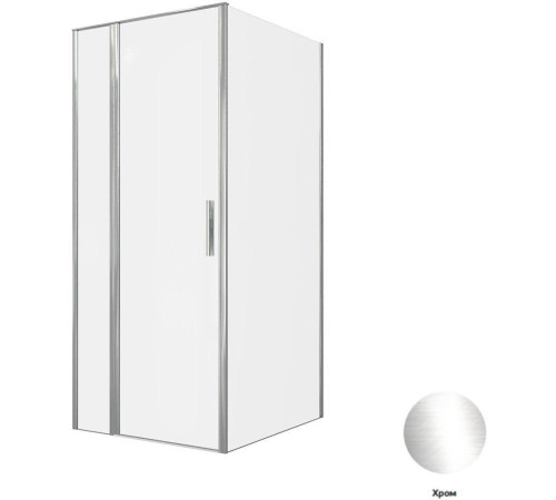 Душевой уголок Allen Brau Priority 90x100 3.31025.00 + 3.31046.00 хром