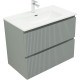 Тумба под раковину Aquanet Джейн (Flat) 80 мисти грин
