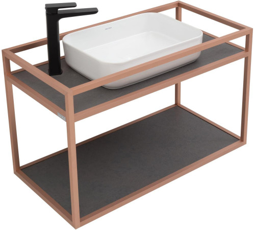 Консоль под раковину Allen Brau Liberty 90 1.33003.60 медь браш