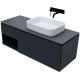 Тумба под раковину Allen Brau Infinity 120 1.21008.AM R антрацит матовый