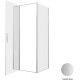 Душевой уголок Allen Brau Priority 90x80 3.31026.BA + 3.31041.BA серебро браш