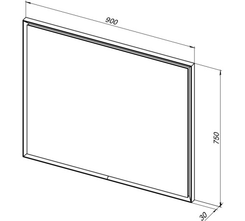 Зеркало Allen Brau Activity 90 1.340028.CGM олива матовый