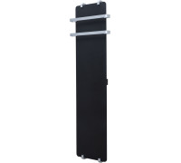 Полотенцесушитель электрический Allen Brau Infinity 180x44 с рейлингом 2.0 и креплением, серебро браш