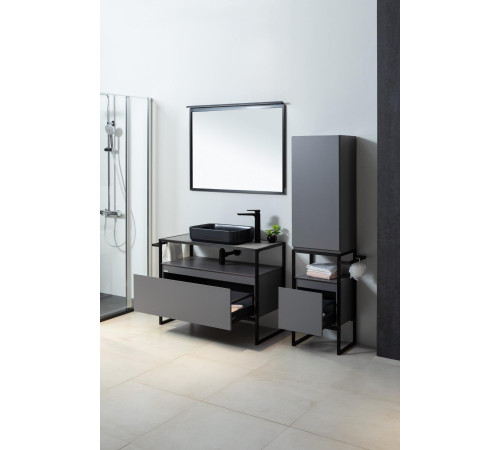 Зеркало Allen Brau Priority 100 1.31017.BB черный браш