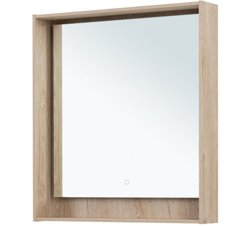 Зеркало Aquanet Милан 80 дуб светлый